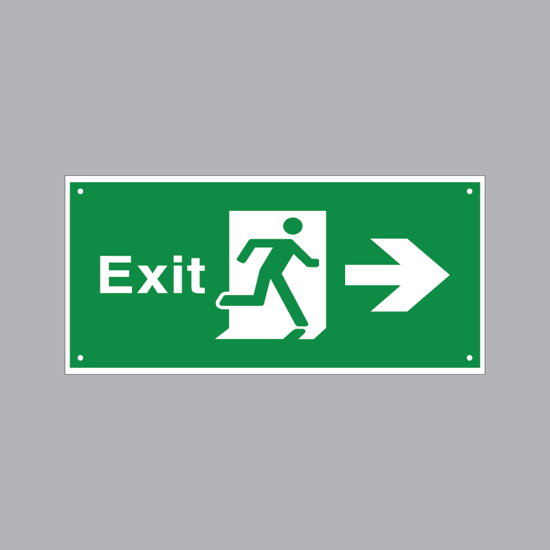 PHỤ KIỆN ĐÈN BÁO EXIT ĐA NĂNG 1 MẶT PHẢI