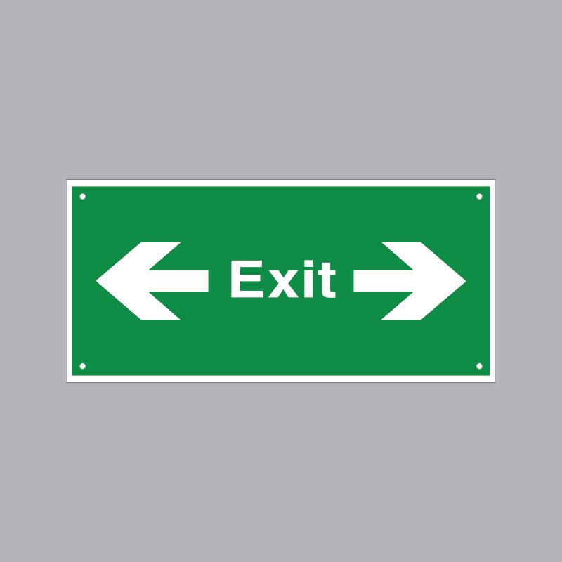 PHỤ KIỆN ĐÈN BÁO EXIT 1 MẶT TRÁI PHẢI